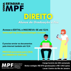 Oportunidade de Estágio – Direito Migratório – Graduação em Direito