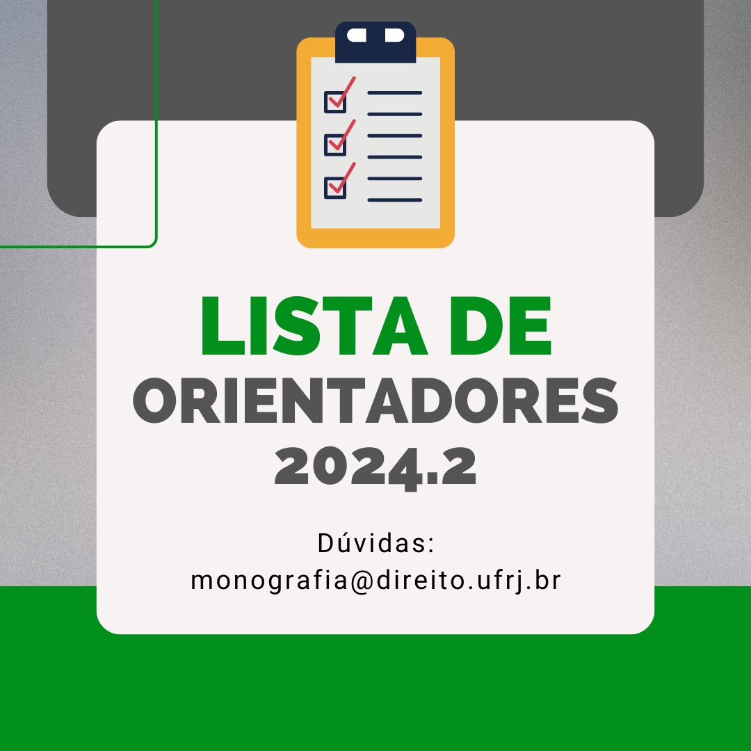 LISTAS DE ORIENTADORES DE MONOGRAFIAS 2024.2